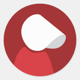 Handmaid's Tale Feministische Protest | Ronde Sticker