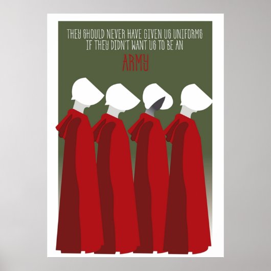 Handmaids Tale Poster (Voorkant)