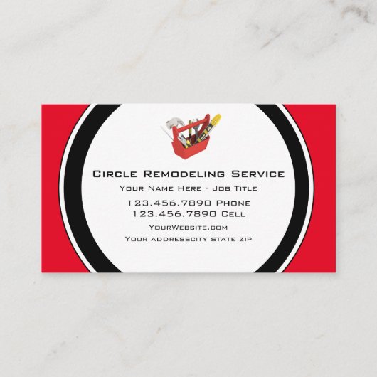 Handman Visitekaartjes remodelleren (Voorkant)