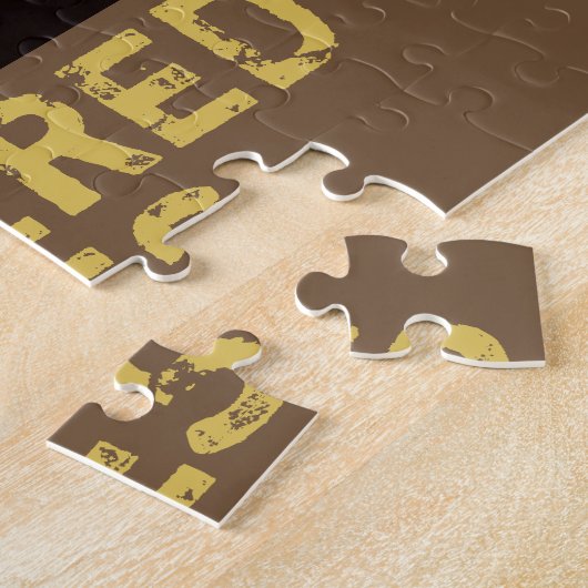 HANDMATIG - bedreigd Legpuzzel (Zijkant)