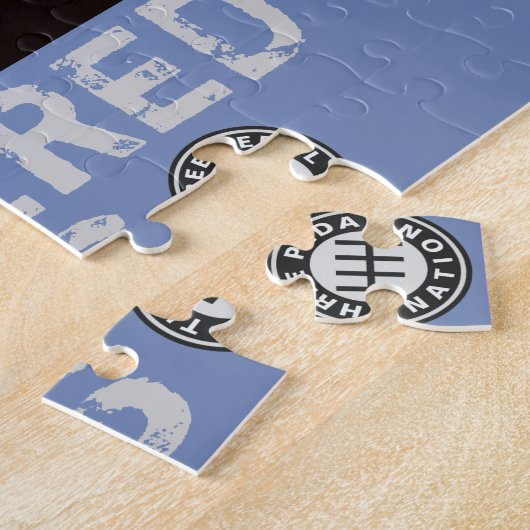 HANDMATIG - bedreigd Legpuzzel (Zijkant)