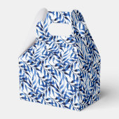 Handmatig gekleurd inktpatroon Waterverf Bedankdoosjes (Achterkant)