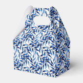 Handmatig gekleurd inktpatroon Waterverf Bedankdoosjes (Voorkant Zijde)