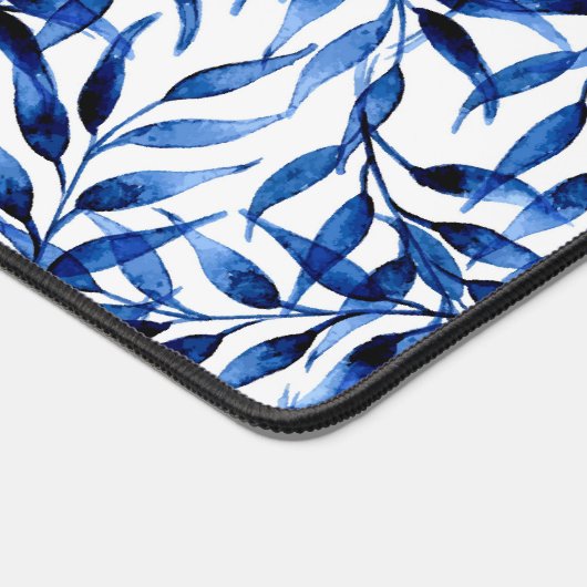 Handmatig gekleurd inktpatroon Waterverf Bureaumat (Hoek)