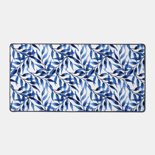 Handmatig gekleurd inktpatroon Waterverf Bureaumat (Voorkant)