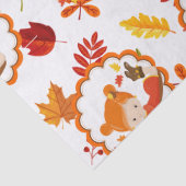 Handmatig geschilderd herfstpapier voor Schattig m Tissuepapier (Detail)