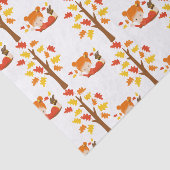 Handmatig geschilderd herfstpapier voor Schattig m Tissuepapier (Detail)