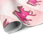 Handmatig ontworpen papier voor het ompakken van r (Rol Hoek)