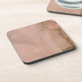 Handmatig verkregen papier 1 onderzetter (Linkerzijde)