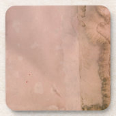 Handmatig verkregen papier 1 onderzetter (Voorkant)