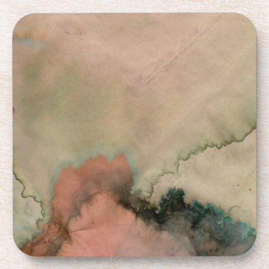 Handmatig verkregen papier 5 onderzetter (Voorkant)