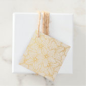 Handmatige afvoerbloemen bedankjes labels (Met doos)