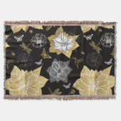 Handmatige afvoerbloemen deken (Voorkant)