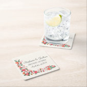 Handmatige afvoerbloemen kartonnen onderzetters (Insitu)