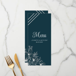 Handmatige afvoerbloemen menu