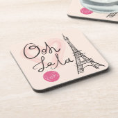 Handmatige Eiffeltoren Bier Onderzetter (Linkerzijde)