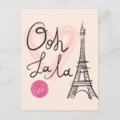 Handmatige Eiffeltoren Briefkaart (Voorkant)