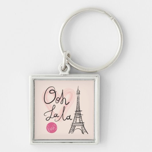 Handmatige Eiffeltoren Sleutelhanger (Voorkant)