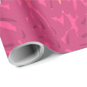  handmatige kleurrijke bloemen cadeaupapier (Rol Hoek)