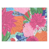  handmatige kleurrijke bloemen tafelkleed (Voorkant (Horizontaal))