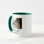 Handmatige mok van de Arbeider (Voorkant links)