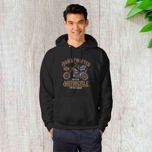 Handmatige motorfiets hoodie