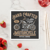 Handmatige motorfiets servet (Insitu)