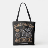 Handmatige motorfiets tote bag (Achterkant)
