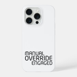 Handmatige Override Mobiele Hardware Tactische Sch iPhone 15 Pro Case