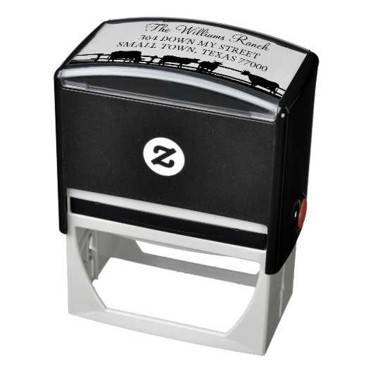 Handmatige Scripted Ranch Zelfinktende Stempel (Product)