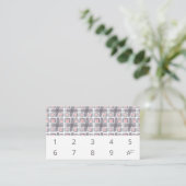 Handmatige Tegel handmatige Waterverf Patroon Eenv Klantenkaartje (Staand voorkant)