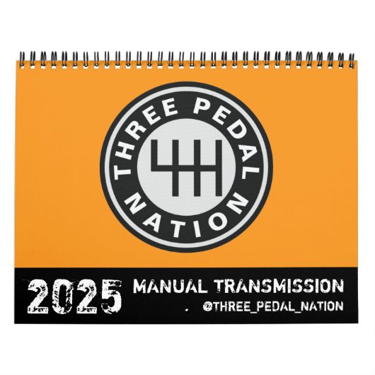 HANDMATIGE TRANSMISSIEKALENDER 2025 KALENDER (Hoes)
