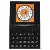 HANDMATIGE TRANSMISSIEKALENDER 2025 KALENDER (Jan 2026)