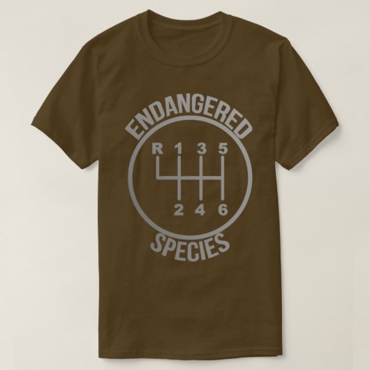 Handmatige transmissieklassieke TShirt (Design voorkant)