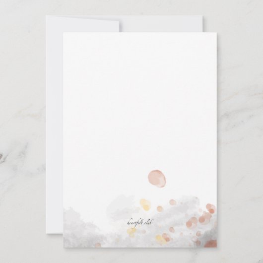 Handmatige uitnodiging van gitarist (Achterkant)