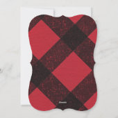 Handmatige vakantiekaart feestdagenkaart (Achterkant)