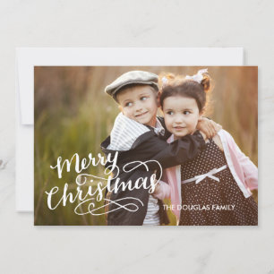 Handmatige vakantiekaart feestdagenkaart