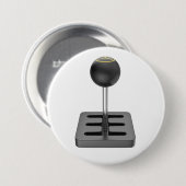 Handmatige versnellingspook ronde button 7,6 cm (Voorkant /achterkant)