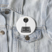 Handmatige versnellingspook ronde button 7,6 cm (In situ)
