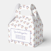 handmatige Waterverf met snoepgoed Bedankdoosjes (Voorkant Zijde)