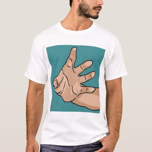 Handmatige weergave t-shirt (Voorkant)