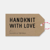 Handmessen met Labels met liefdescadeaus Cadeaulabel (Voorkant (Horizontaal))