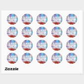 Handmessen Ronde Sticker (Vel)