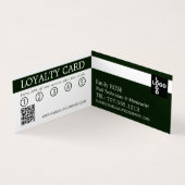 Handmodel, Nail-technicus, Nail Salon Loyalty Visitekaartje (Binnen)