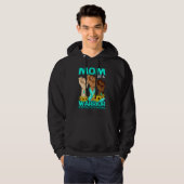 Handmoeder van een kruidenwaren met interstitiële  hoodie (Voorkant volledig)