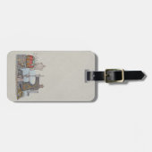 Handnaaimachine Bagagelabel (Voorkant horizontaal)