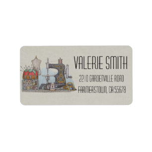 Handnaaimachine Etiket