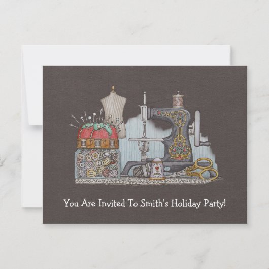 Handnaaimachine Kaart (Voorkant)