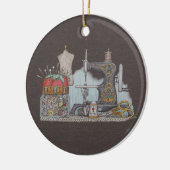 Handnaaimachine Keramisch Ornament (Links)