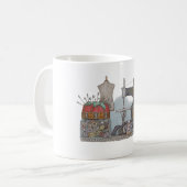 Handnaaimachine Koffiemok (Voorkant links)